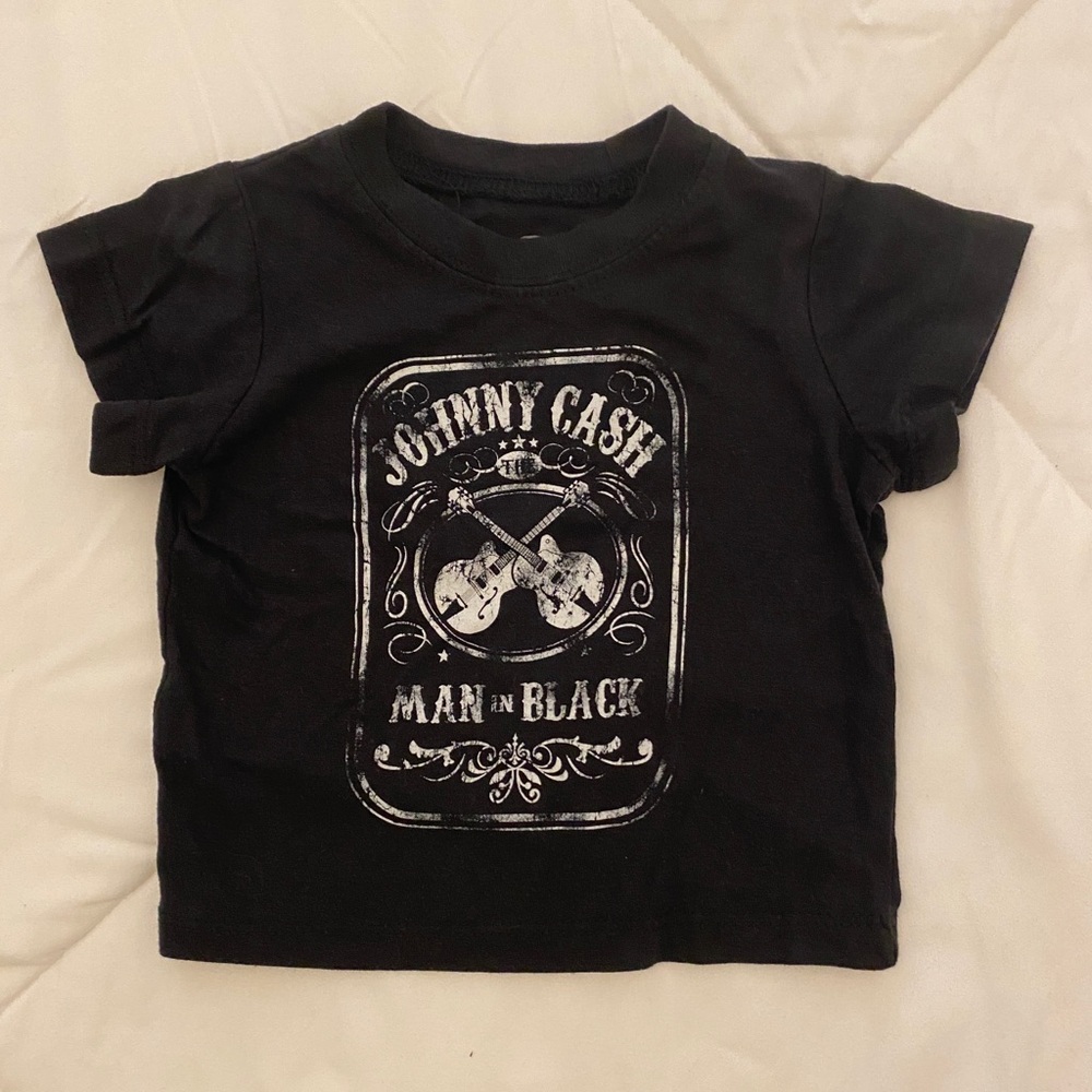 Johnny Cash Toddler Baby Shirt